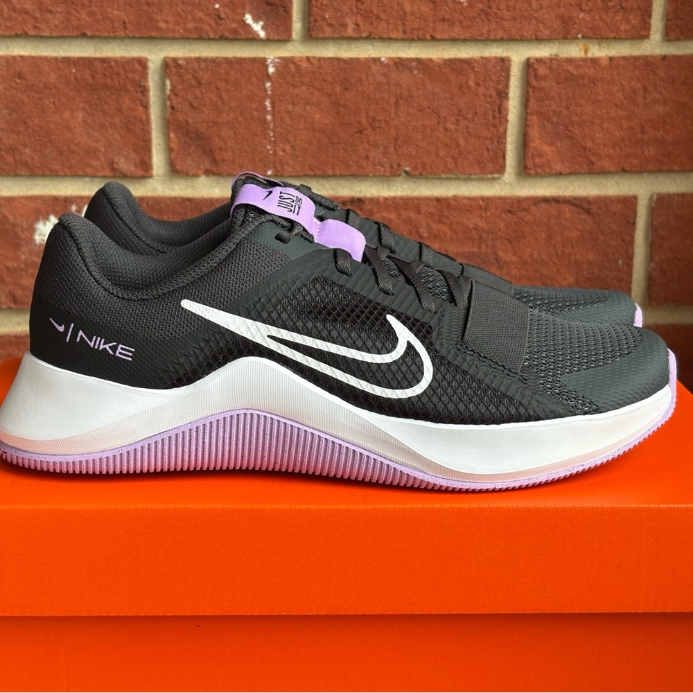 Nike MC Trainer 2 Black Purple Womens New Sneakers NIB Running Training Shoes